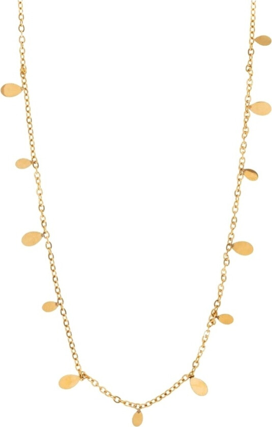 Lia Tiny Oval Necklace Stainless Steel 1pcs