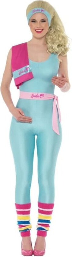 Barbie Deluxe Trening med Parykk, S