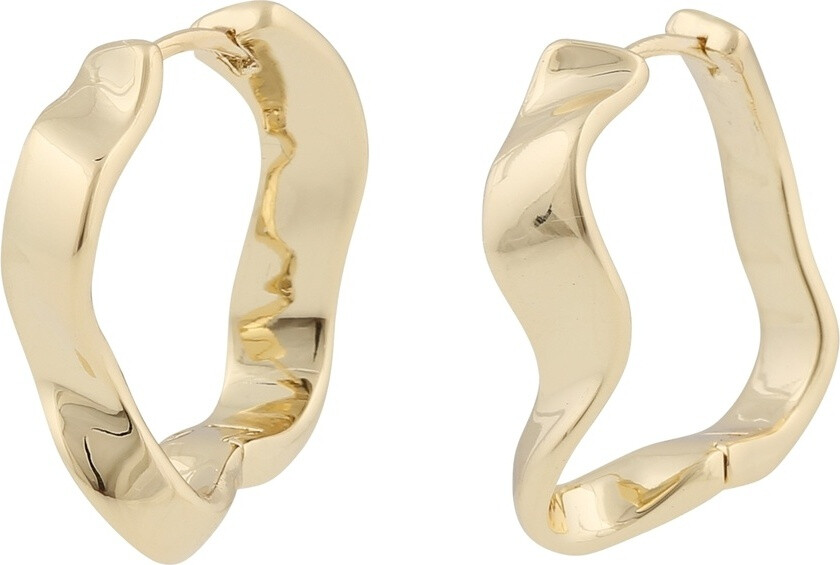 Snö Of Sweden Stina Ring Earring Plain Gold
