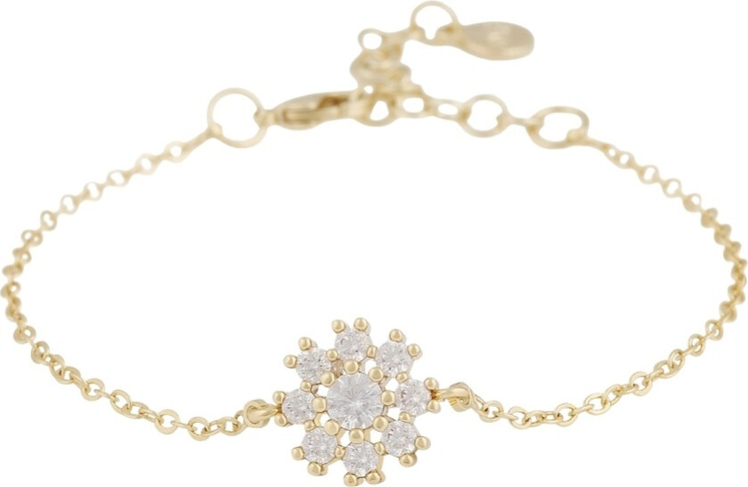 Snö Of Sweden Trinnie Chain Bracelet Gold/Clear