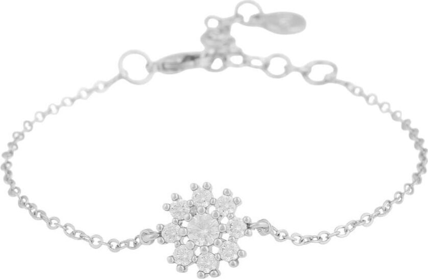 Snö Of Sweden Trinnie Chain Bracelet Silver/Clear