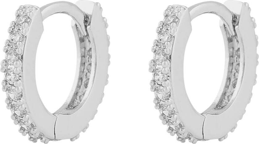 Snö Of Sweden Mayfair Small Ring Earring Silver/Clear