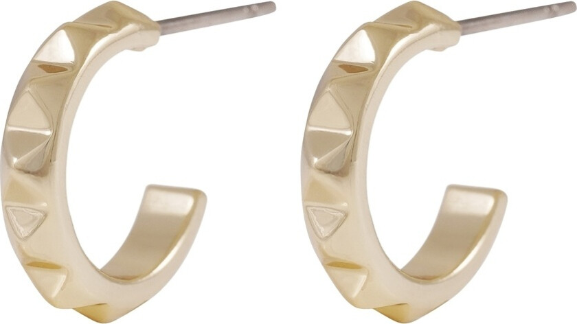 Snö Of Sweden Tina Small Oval Earring Plain Gold