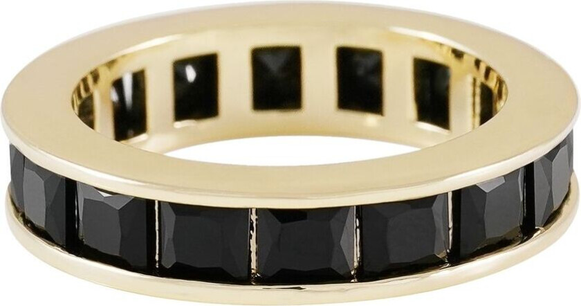 Snö Of Sweden Tina Stone Ring Gold/Black L