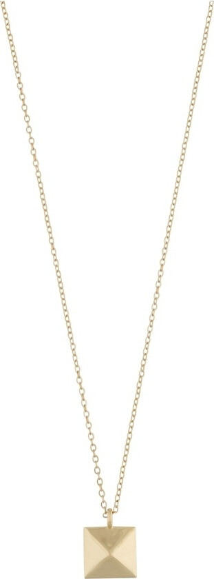 Snö Of Sweden Tina Pendant Necklace Plain Gold 45cm