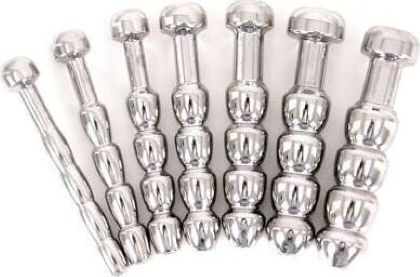 Urethral Trainer Kit 7 Holow Penisplugs