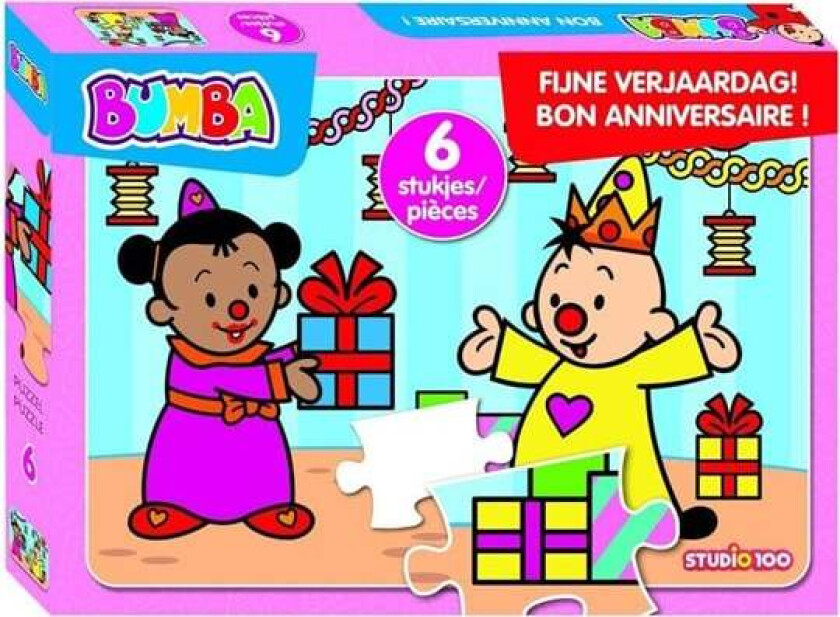 Bumba Jigsaw Puzzle Happy Birthday 6 pcs.