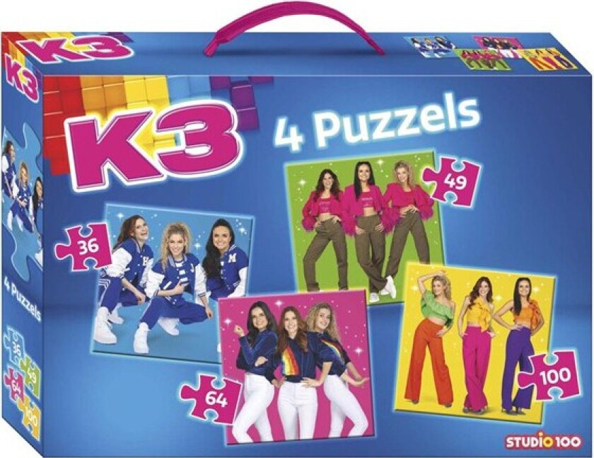 K3 4in1 Puzzle - Stars