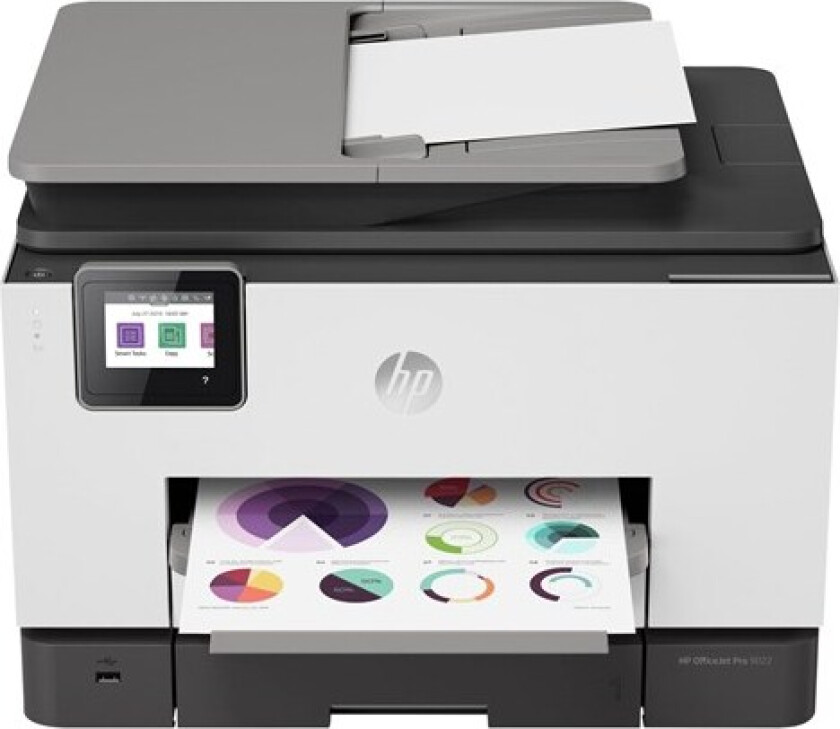 Officejet Pro 9022 All-in-One Blekkskriver Multifunksjon med faks - Farge - Blekk