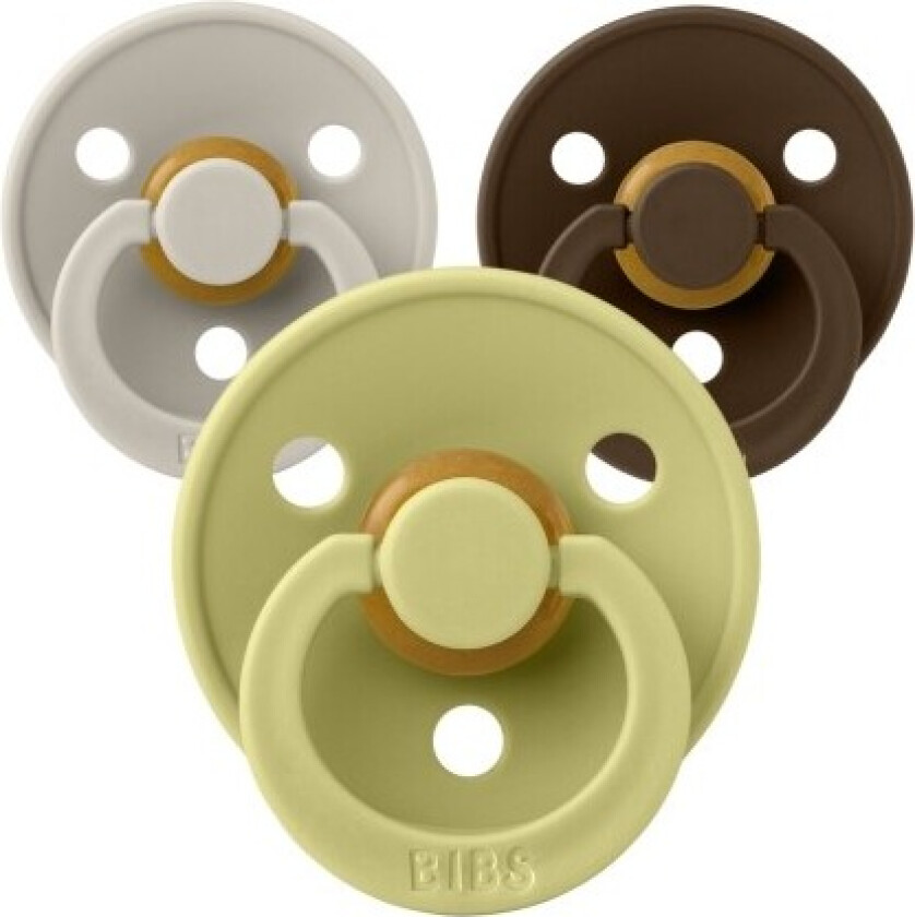 Bibs Colour, Str. 1 (0-6 Mdr.), Rund - Lateks