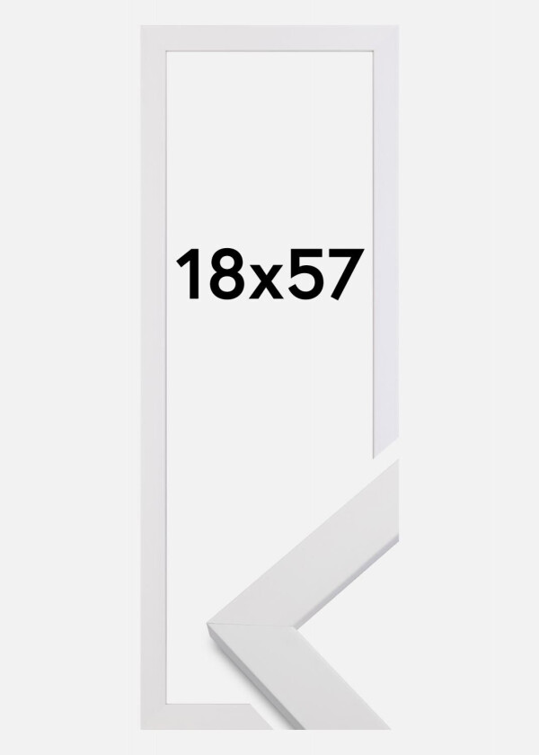Ramme White Wood 18x57 Cm