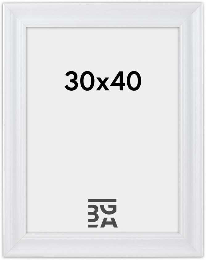Bilde av Focus Ramme Charleston Hvit 30x40 Cm