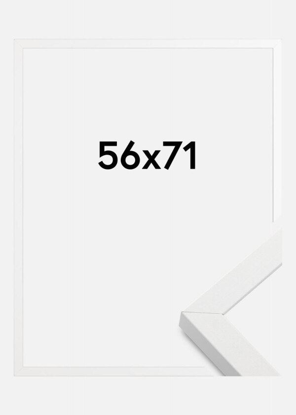 Ramme Amanda Box Hvit 56x71 Cm