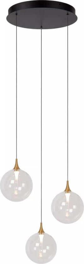 Gisela takpendel 36 cm 3 x 4,3W 2700 Kelvin - Dimbar - Klar