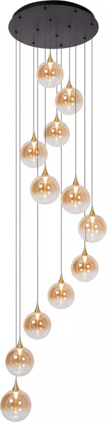 Gisela takpendel 61 cm 12 x 3,5W 2700 Kelvin - Dimbar - Amber