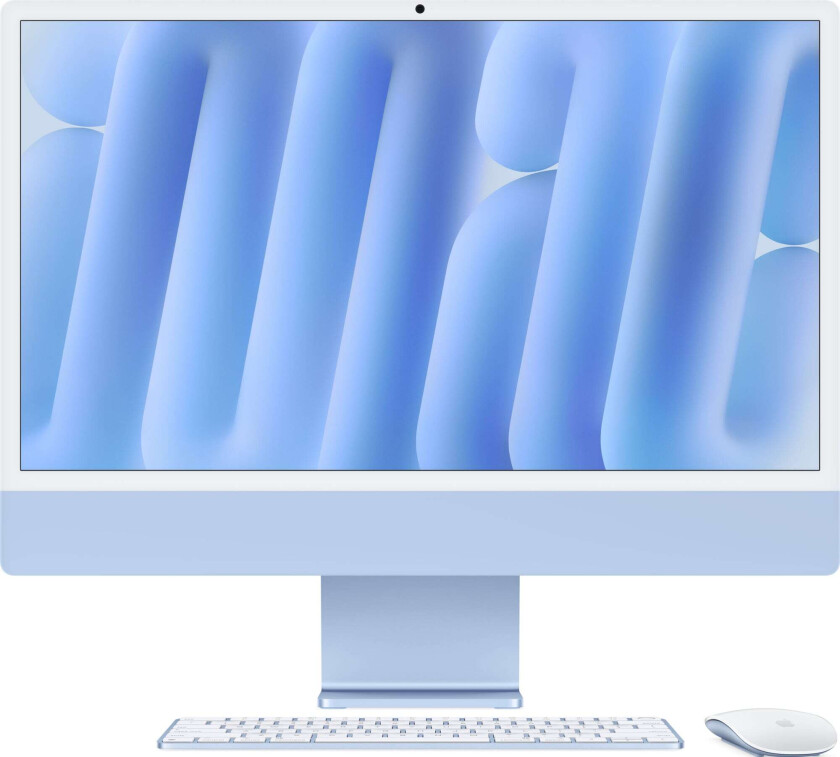 iMac 24 4.5K (2024) 256GB (blå) - MWV13H/A