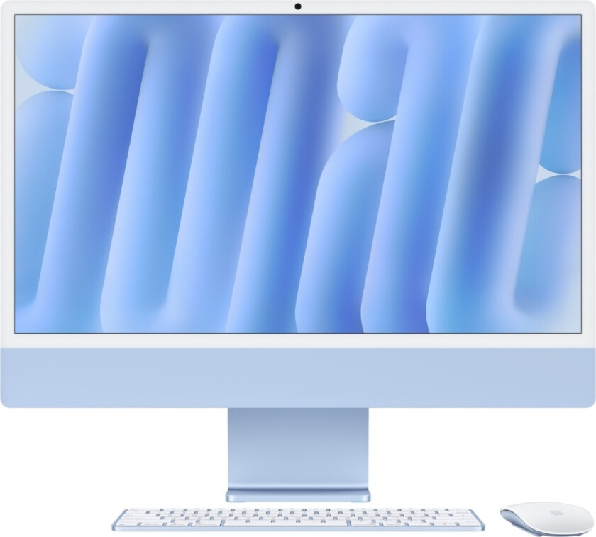iMac 24 4.5K (2024) 256GB (blå) - MWUF3H/A