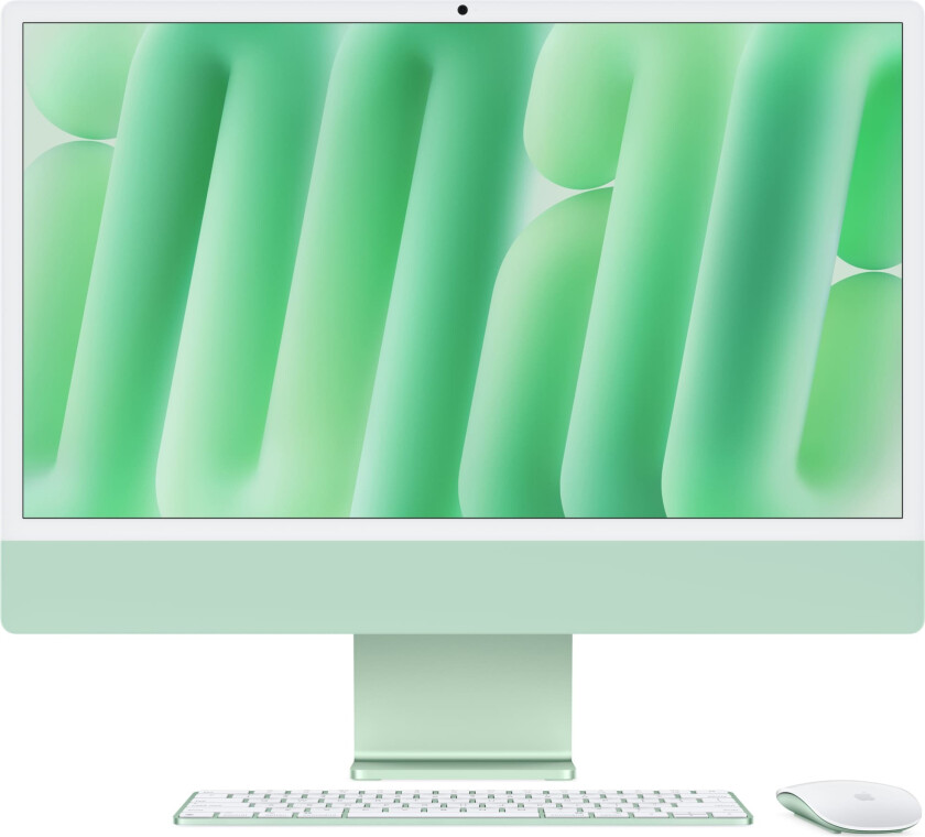 iMac 24 4.5K (2024) 256GB (grønn) - MWUE3H/A