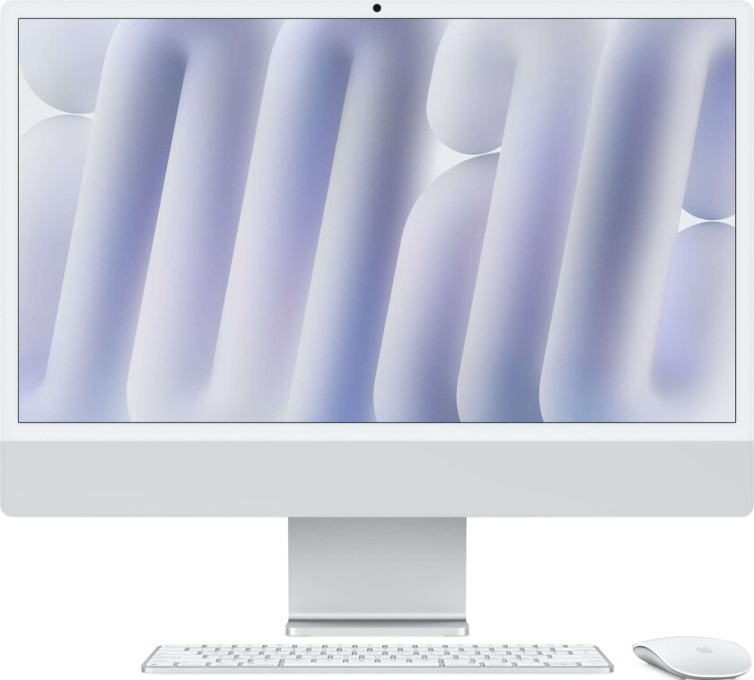 iMac 24 4.5K (2024) 256GB (sølv) - MWUC3H/A