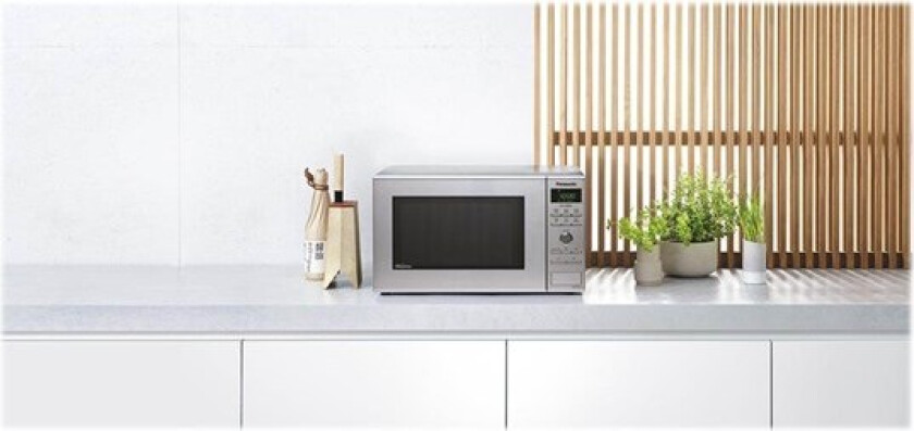 NN-SD27 - microwave oven - freestanding - stainless steel