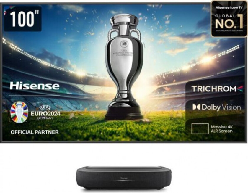 100l9hd, 3000 Ansi Lumen, Dlp, 2160p (3840x2160), 1000:1, 16:9, 1905 - 2540 Mm (75 - 100)