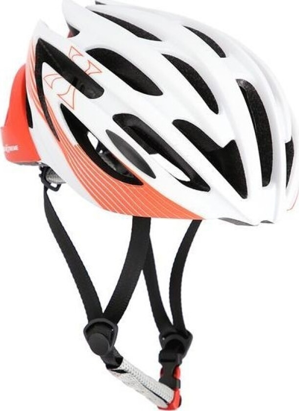 NILS Extreme MTW24 WHITE-RED SIZE L (58-61 cm) NILS EXTREME HELMET