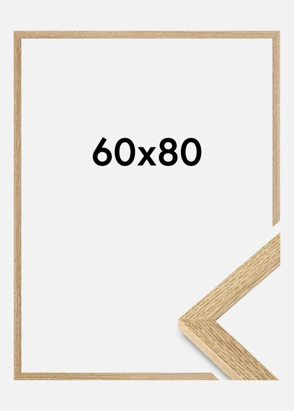 Ramme Selection Akrylglass Eik 60x80 Cm