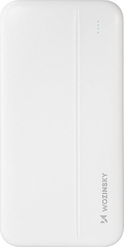 Bilde av Wozinsky Powerbank 10000mAh med 2xUSB - Hvit