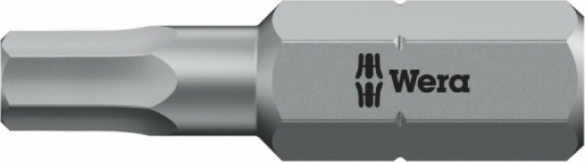05135060001, 1 stykker, Hex (imperisk), 0.05 inc, 25 mm, 25,4 / 4 mm (1 / 4"), Sekskantet