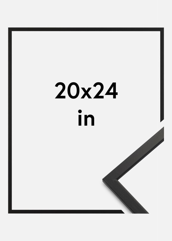 Ramme Edsbyn Svart 20x24 Inches (50,8x60,96 Cm)