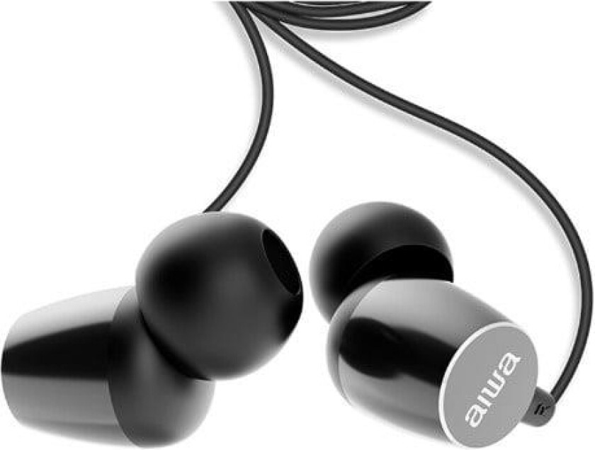 Hodetelefoner Aiwa ESTM-30BK Svart