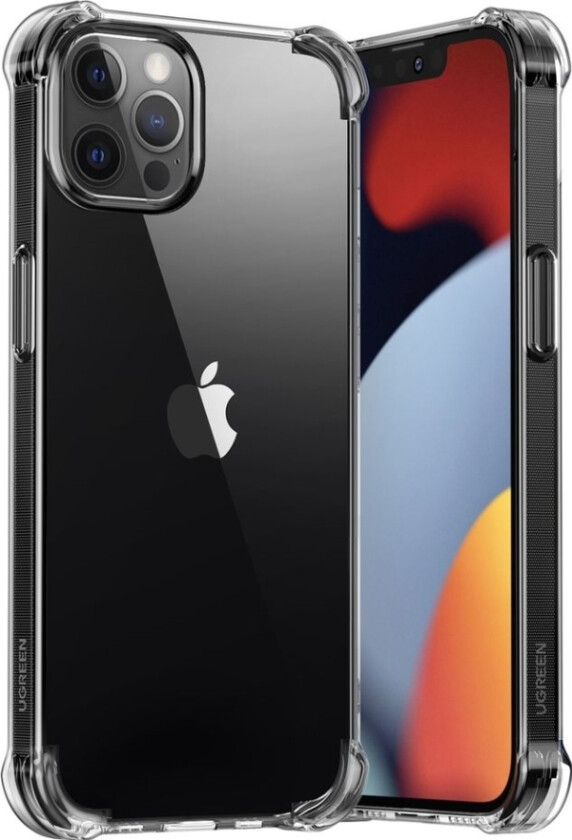 Deksel Ugreen Ugreen Airbag Deksel med hevede hjørner iPhone 13 Pro Max gjennomsiktig (90124)