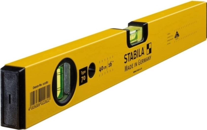 Nivå Stabil 70 40 cm Aluminium Plast