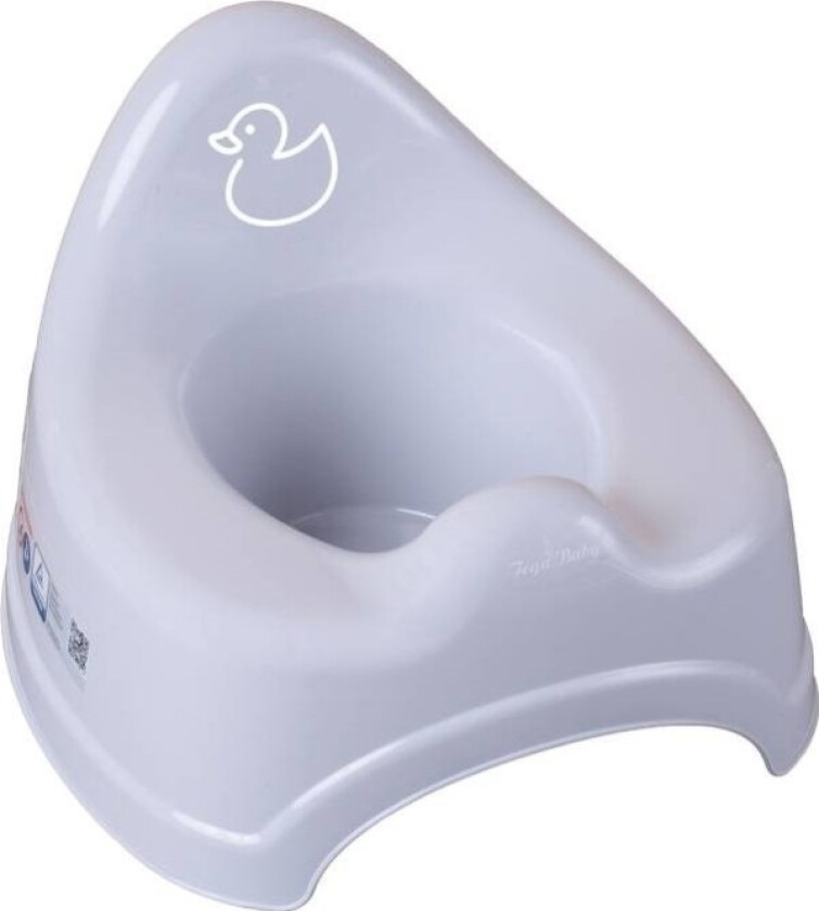 Tega Baby Duck Potte lys grå