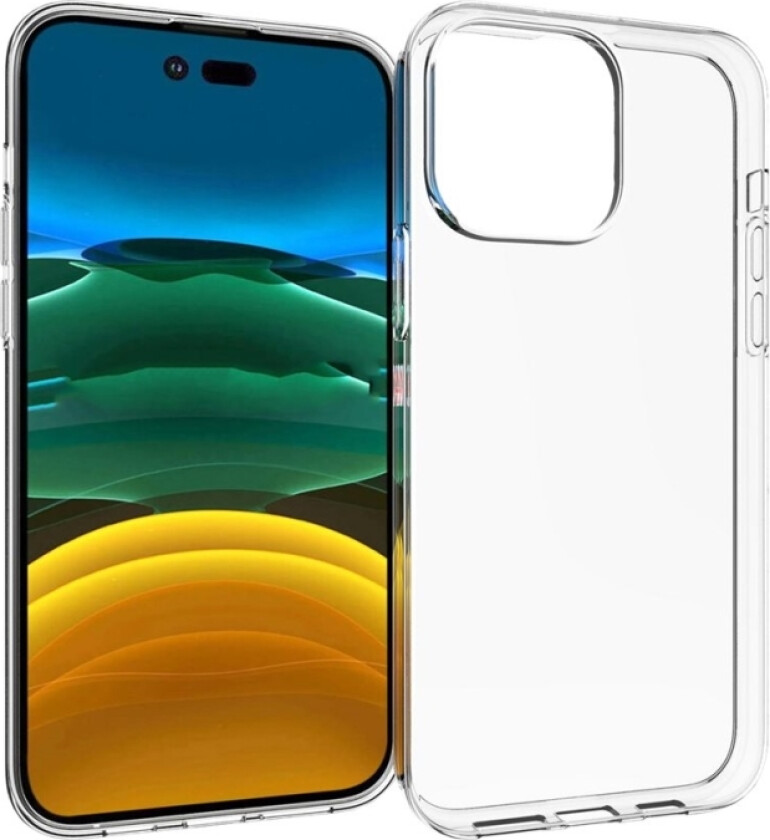 - Baksidedeksel for mobiltelefon - termoplast-polyuretan (TPU) - blank - for Apple iPhone 14 Pro Max