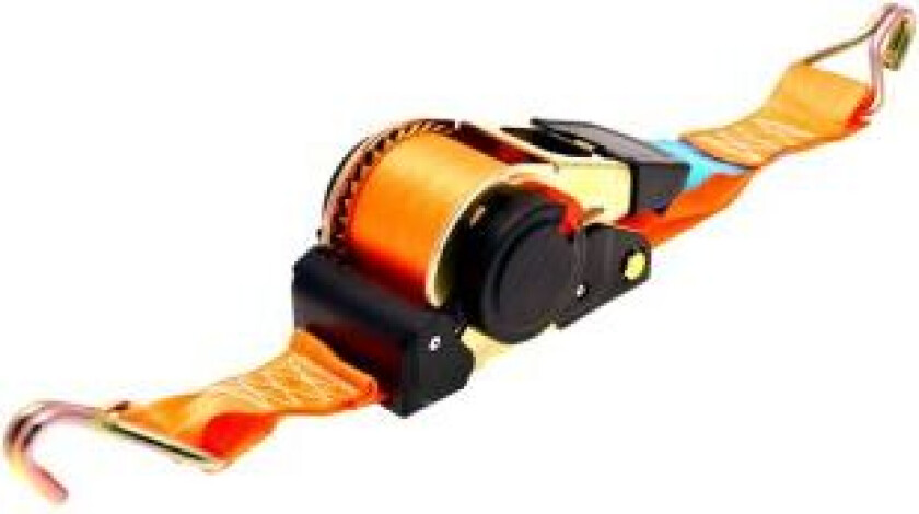 Bilde av Staco Lastestrop 1500kg - m. auto-oprul, skralde & J-krog, 50mm x 4,5m