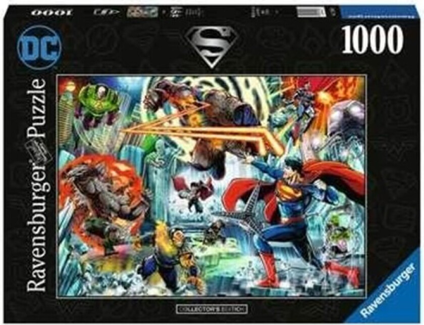 Puslespill DC Comics Ravensburger 17298 Superman Collector's Edition 1000 stykker