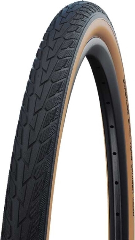 Bilde av SCHWALBE Road Cruiser Non folding tire (28/32-630) Black/classic, GREEN, K-Guard, PSI max:80 PSI, No, Weight:550 g
