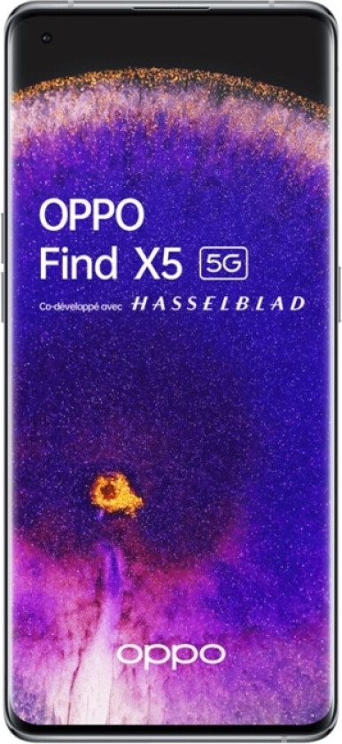 Oppo - 5G smarttelefon - dobbelt-SIM - RAM 12 GB / 256 GB - OLED-display 50 MP, 48 MP 32 MP