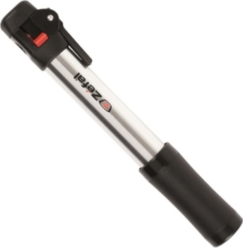 Bilde av ZEFAL ZÉFAL Mini pump Air Profil Switch 7 bar/100 psi Black/Silver Presta/Schrader/Dunlop, Telescopic MTB pump with flexible connection and lock