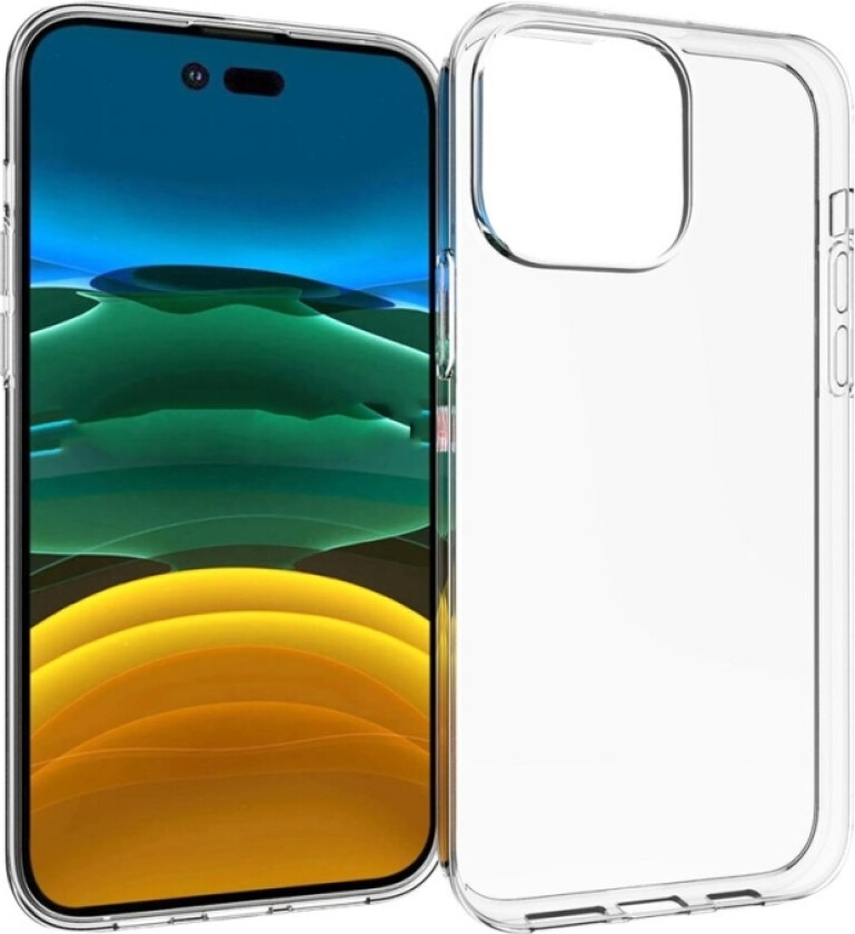 London - Baksidedeksel for mobiltelefon - termoplast-polyuretan (TPU) - blank - for Apple iPhone 14 Pro Max