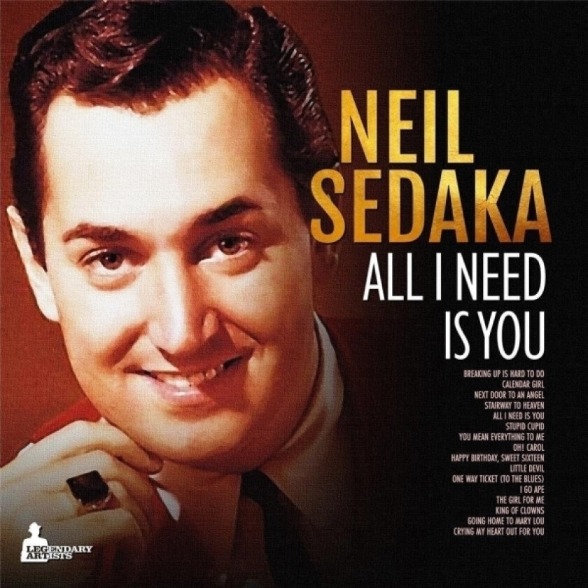 Neil Sedaka All I Need Is You - Vinyl Record