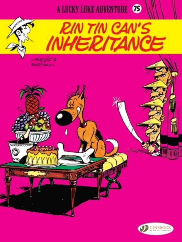 Lucky Luke Vol. 75: Rin Tin Can's Inheritance av Rene Goscinny