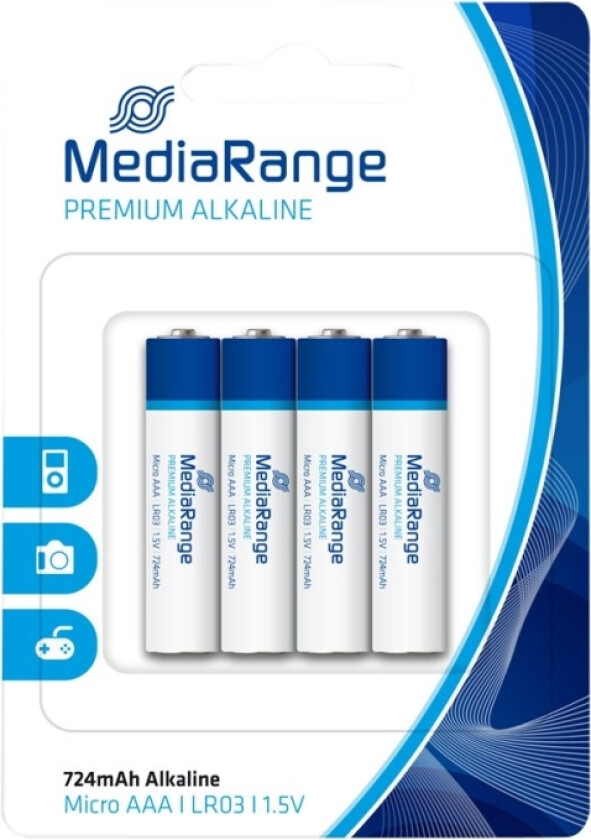 Premium battery - 4 x AAA - Alkaline