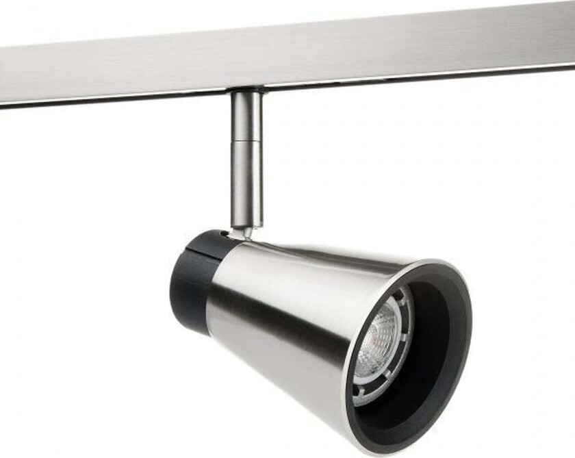 Zip Zoom 230V 6W LED 2700K børstet stål