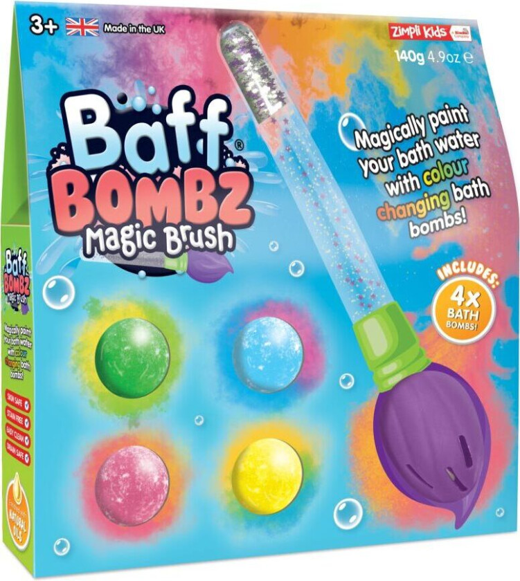 Bombz 140g - Magisk Malebørste