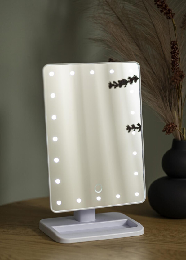 Kaila Sminkespeil Foot Hvit 18x30 Cm