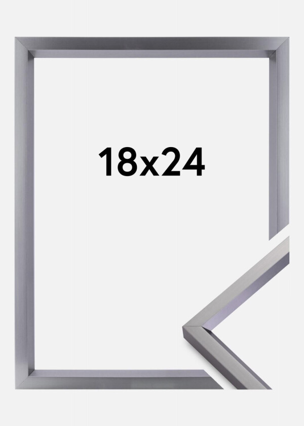 Ramme Steel Style Stål 18x24 Cm