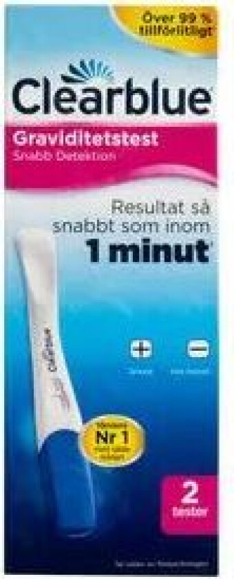 Rapid Detection Pregnancy Test, Selvtest