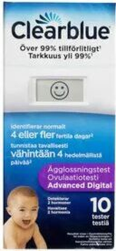 Digital Advanced Ovulation Dual Hormone Test, Selvtest